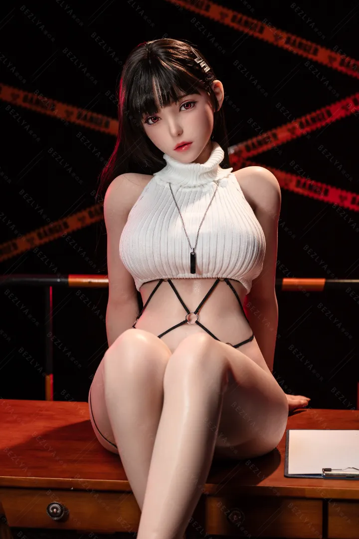 155cm (5ft1) E罩杯 輕量化 矽膠 性愛娃娃, ROS 头部 Violet